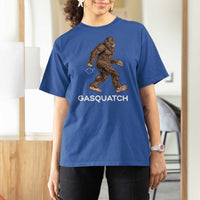 Funny Bigfoot T Shirt For Women Gasquatch Gassy Sasquatch Fart Meme