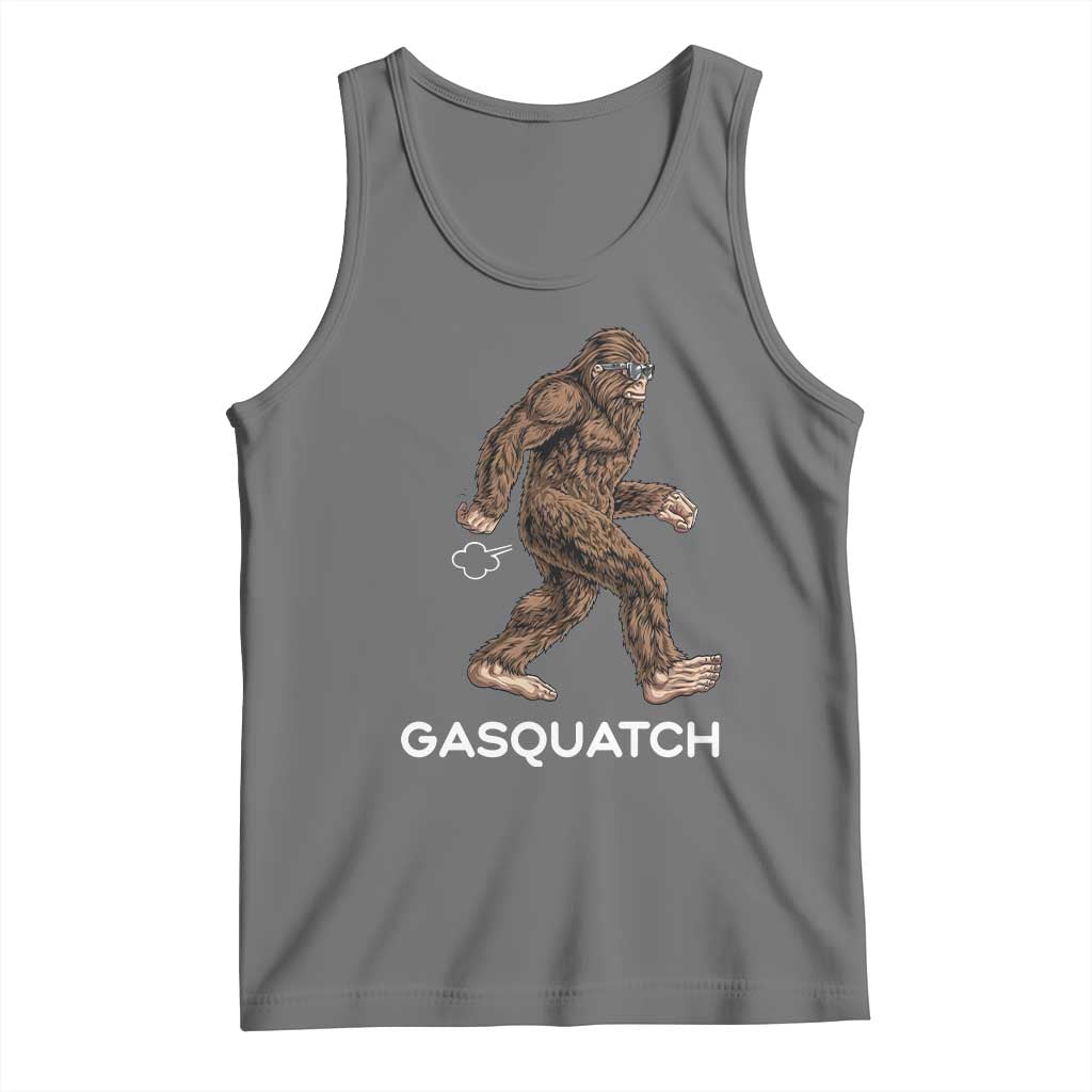 Funny Bigfoot Tank Top Gasquatch Gassy Sasquatch Fart Meme