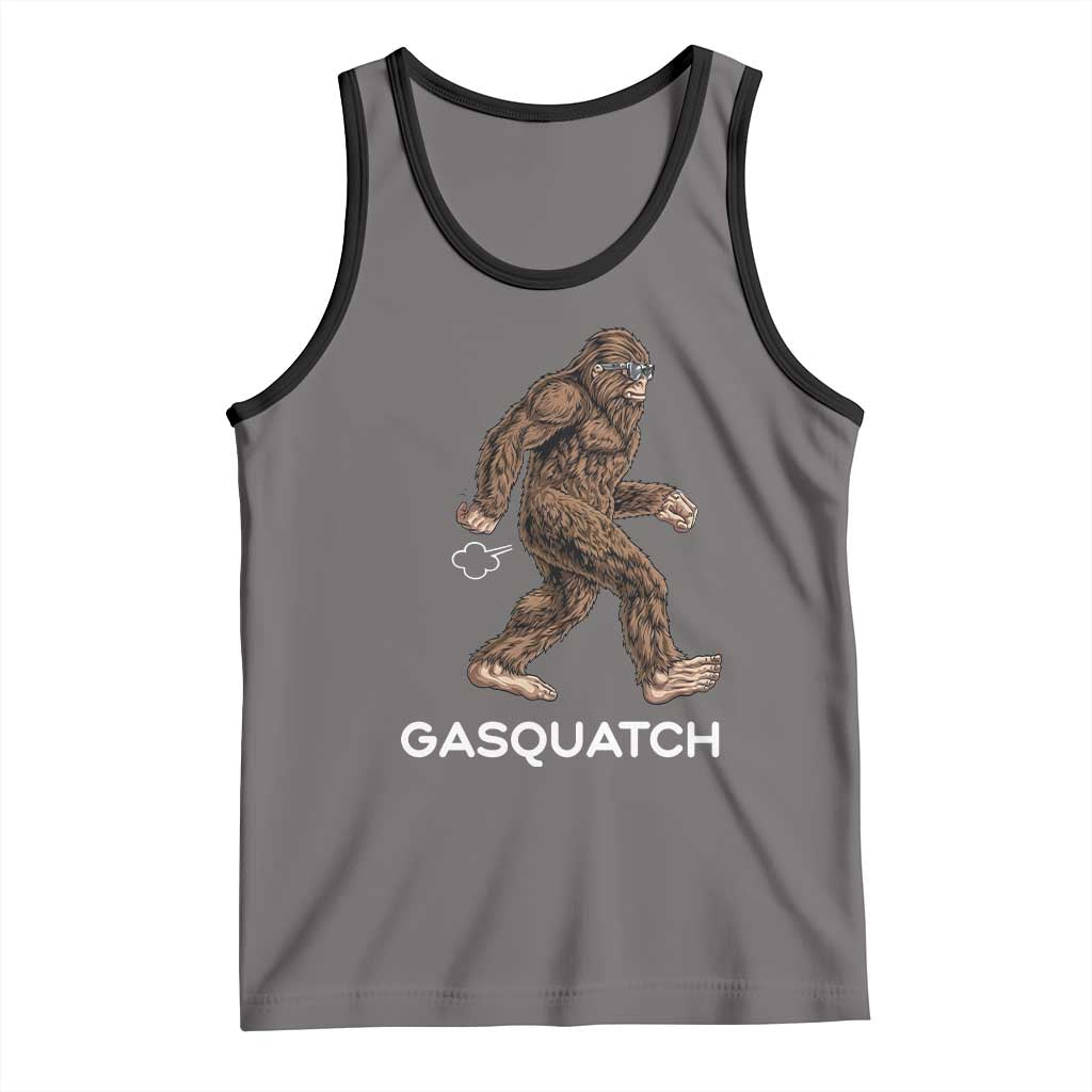 Funny Bigfoot Tank Top Gasquatch Gassy Sasquatch Fart Meme