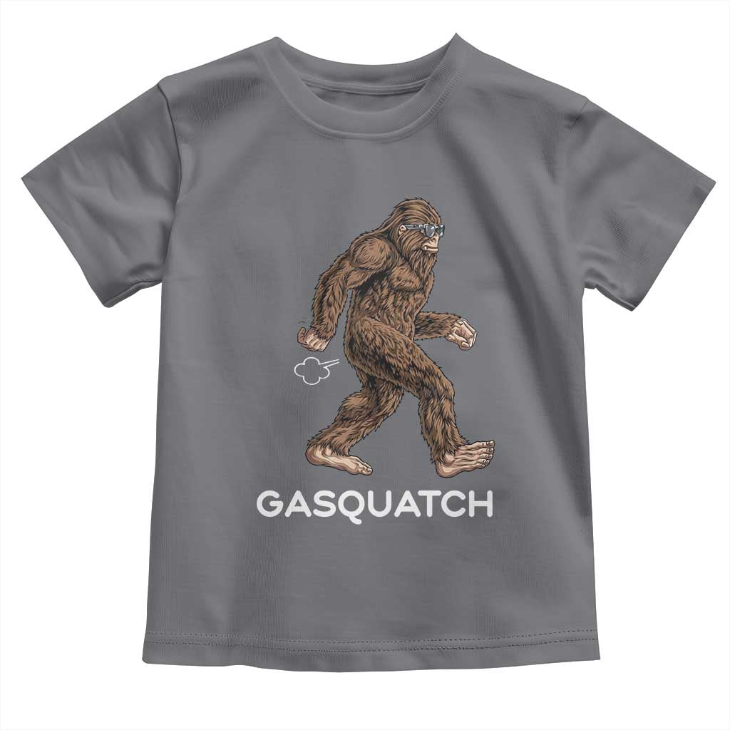 Funny Bigfoot Toddler T Shirt Gasquatch Gassy Sasquatch Fart Meme
