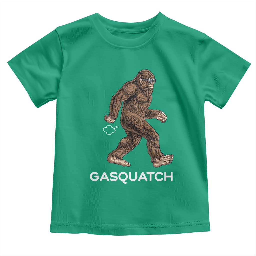 Funny Bigfoot Toddler T Shirt Gasquatch Gassy Sasquatch Fart Meme