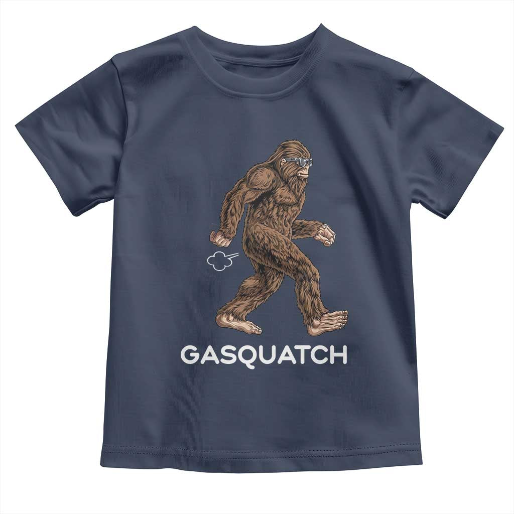 Funny Bigfoot Toddler T Shirt Gasquatch Gassy Sasquatch Fart Meme