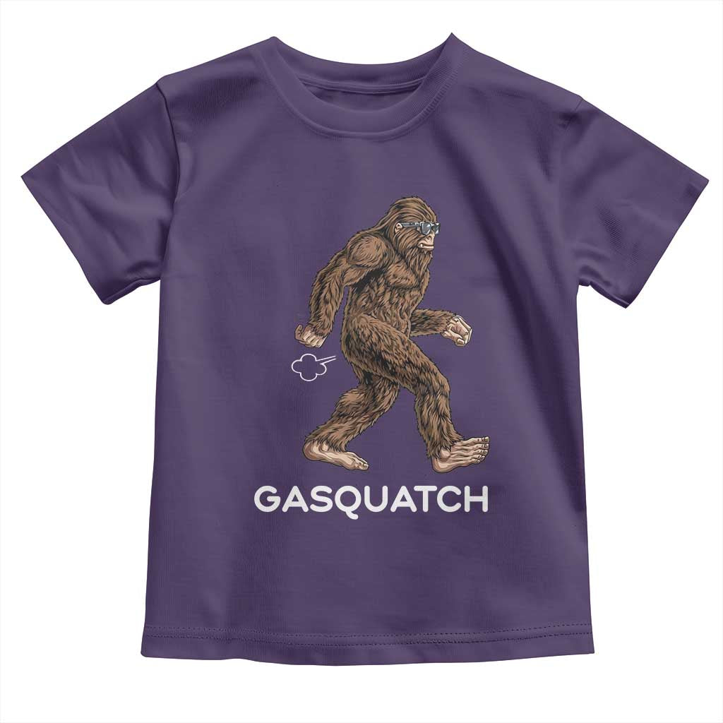 Funny Bigfoot Toddler T Shirt Gasquatch Gassy Sasquatch Fart Meme