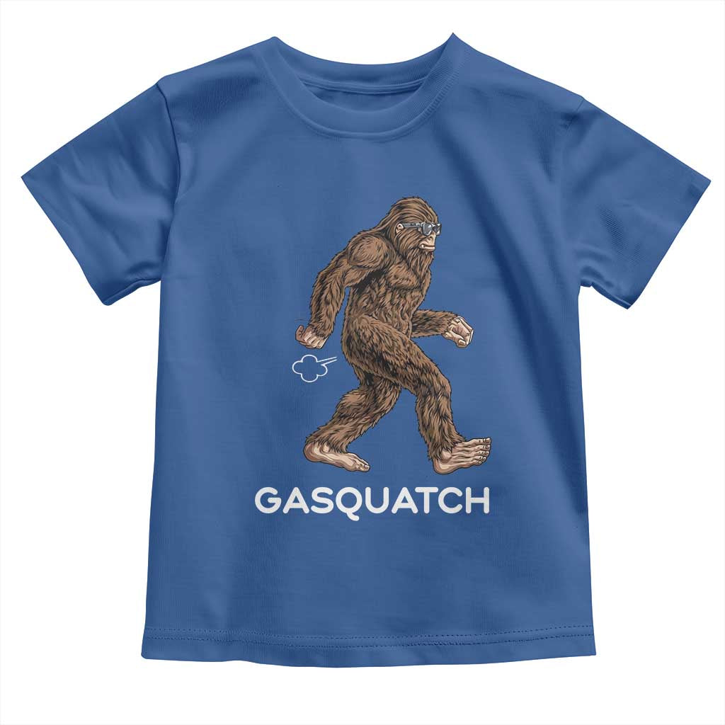 Funny Bigfoot Toddler T Shirt Gasquatch Gassy Sasquatch Fart Meme