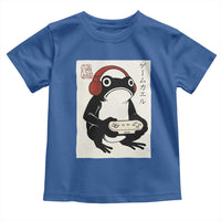 Japanese Gamer Frog Toddler T Shirt Boys Funny Vintage Gaming - Wonder Print Shop