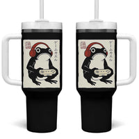 Japanese Gamer Frog Tumbler With Handle Boys Funny Vintage Gaming - Wonder Print Shop