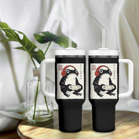 Japanese Gamer Frog Tumbler With Handle Boys Funny Vintage Gaming - Wonder Print Shop