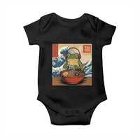 Cute Kawaii Gamer Frog Ramen Baby Onesie Retro Japanese Funny Cat Gaming - Wonder Print Shop