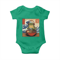 Cute Kawaii Gamer Frog Ramen Baby Onesie Retro Japanese Funny Cat Gaming - Wonder Print Shop