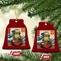 Cute Kawaii Gamer Frog Ramen Ceramic Ornament Retro Japanese Funny Cat Gaming - Wonder Print Shop