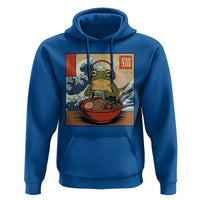 Cute Kawaii Gamer Frog Ramen Hoodie Retro Japanese Funny Cat Gaming - Wonder Print Shop