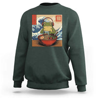 Cute Kawaii Gamer Frog Ramen Sweatshirt Retro Japanese Funny Cat Gaming - Wonder Print Shop