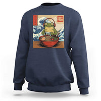 Cute Kawaii Gamer Frog Ramen Sweatshirt Retro Japanese Funny Cat Gaming - Wonder Print Shop