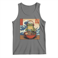 Cute Kawaii Gamer Frog Ramen Tank Top Retro Japanese Funny Cat Gaming - Wonder Print Shop