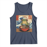 Cute Kawaii Gamer Frog Ramen Tank Top Retro Japanese Funny Cat Gaming - Wonder Print Shop
