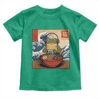 Cute Kawaii Gamer Frog Ramen Toddler T Shirt Retro Japanese Funny Cat Gaming - Wonder Print Shop