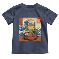 Cute Kawaii Gamer Frog Ramen Toddler T Shirt Retro Japanese Funny Cat Gaming - Wonder Print Shop