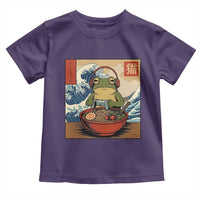 Cute Kawaii Gamer Frog Ramen Toddler T Shirt Retro Japanese Funny Cat Gaming - Wonder Print Shop