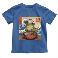 Cute Kawaii Gamer Frog Ramen Toddler T Shirt Retro Japanese Funny Cat Gaming - Wonder Print Shop