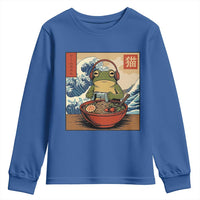 Cute Kawaii Gamer Frog Ramen Youth Sweatshirt Retro Japanese Funny Cat Gaming - Wonder Print Shop