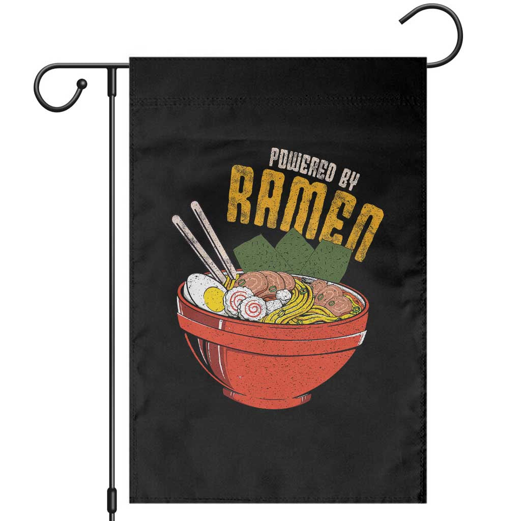 Powered by Ramen Garden Flag Japanese Love Anime Noodles - Wonder Print Shop