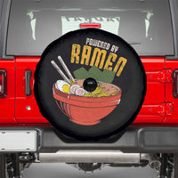 Powered by Ramen Spare Tire Cover Japanese Love Anime Noodles - Wonder Print Shop