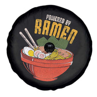 Powered by Ramen Spare Tire Cover Japanese Love Anime Noodles - Wonder Print Shop