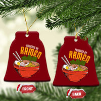 Powered by Ramen Ceramic Ornament Japanese Love Anime Noodles - Wonder Print Shop