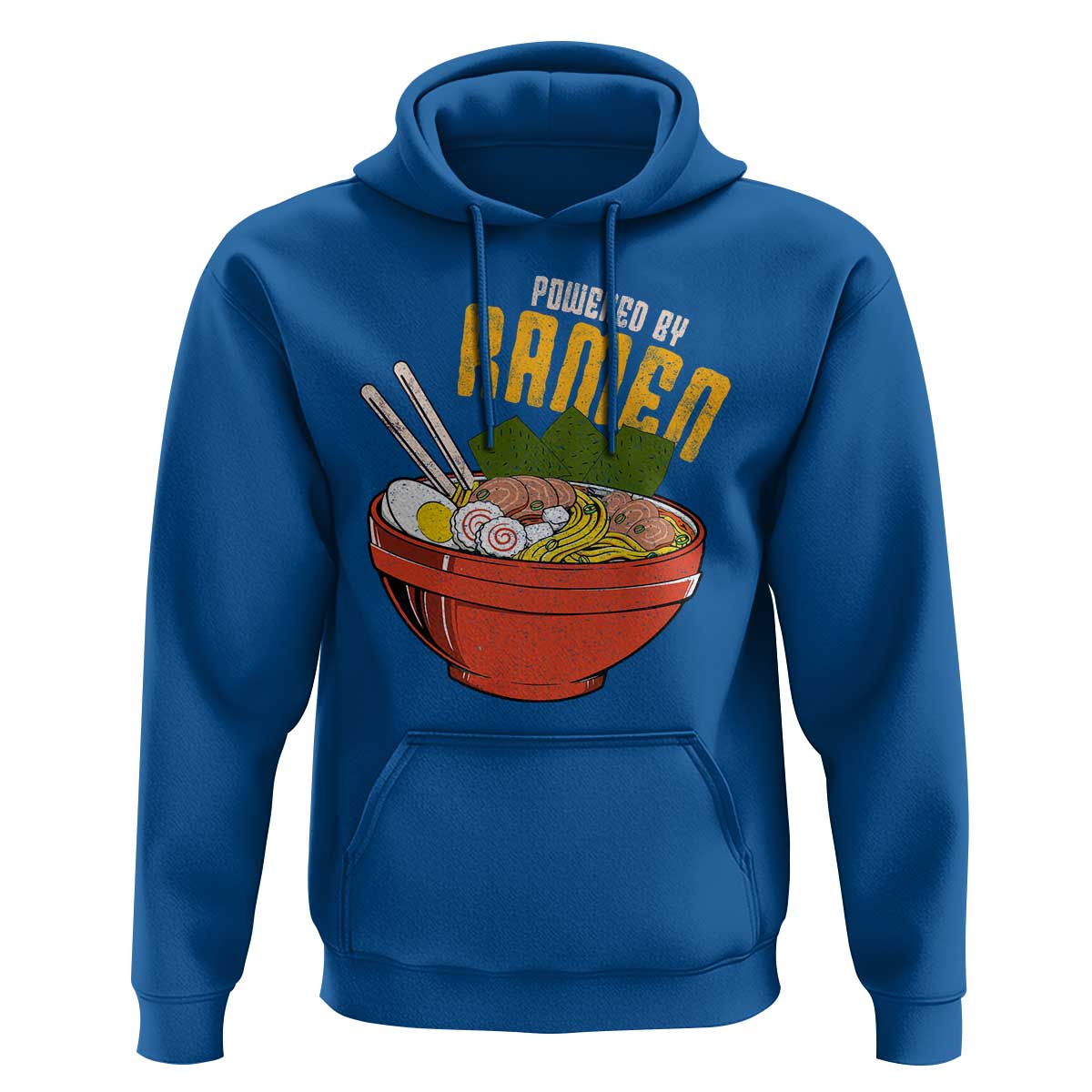 Powered by Ramen Hoodie Japanese Love Anime Noodles - Wonder Print Shop