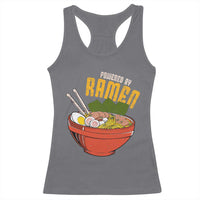 Powered by Ramen Racerback Tank Top Japanese Love Anime Noodles - Wonder Print Shop