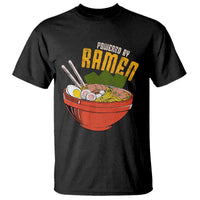 Powered by Ramen T Shirt Japanese Love Anime Noodles - Wonder Print Shop