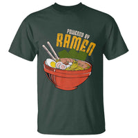 Powered by Ramen T Shirt Japanese Love Anime Noodles - Wonder Print Shop