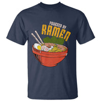 Powered by Ramen T Shirt Japanese Love Anime Noodles - Wonder Print Shop