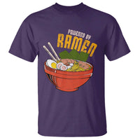 Powered by Ramen T Shirt Japanese Love Anime Noodles - Wonder Print Shop