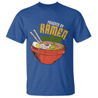 Powered by Ramen T Shirt Japanese Love Anime Noodles - Wonder Print Shop