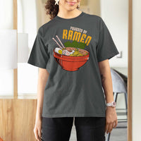 Powered by Ramen T Shirt For Women Japanese Love Anime Noodles - Wonder Print Shop
