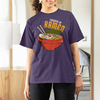 Powered by Ramen T Shirt For Women Japanese Love Anime Noodles - Wonder Print Shop