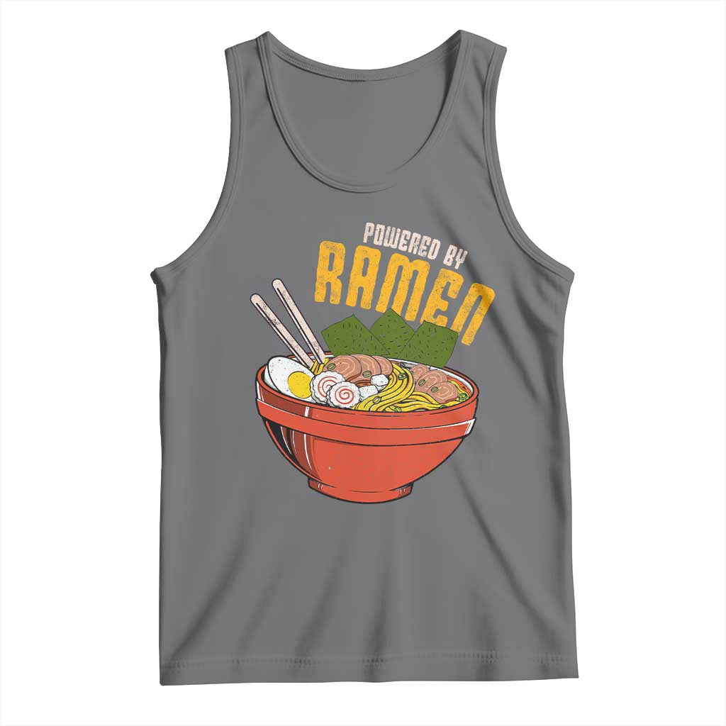 Powered by Ramen Tank Top Japanese Love Anime Noodles - Wonder Print Shop