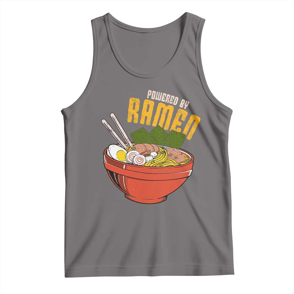 Powered by Ramen Tank Top Japanese Love Anime Noodles - Wonder Print Shop