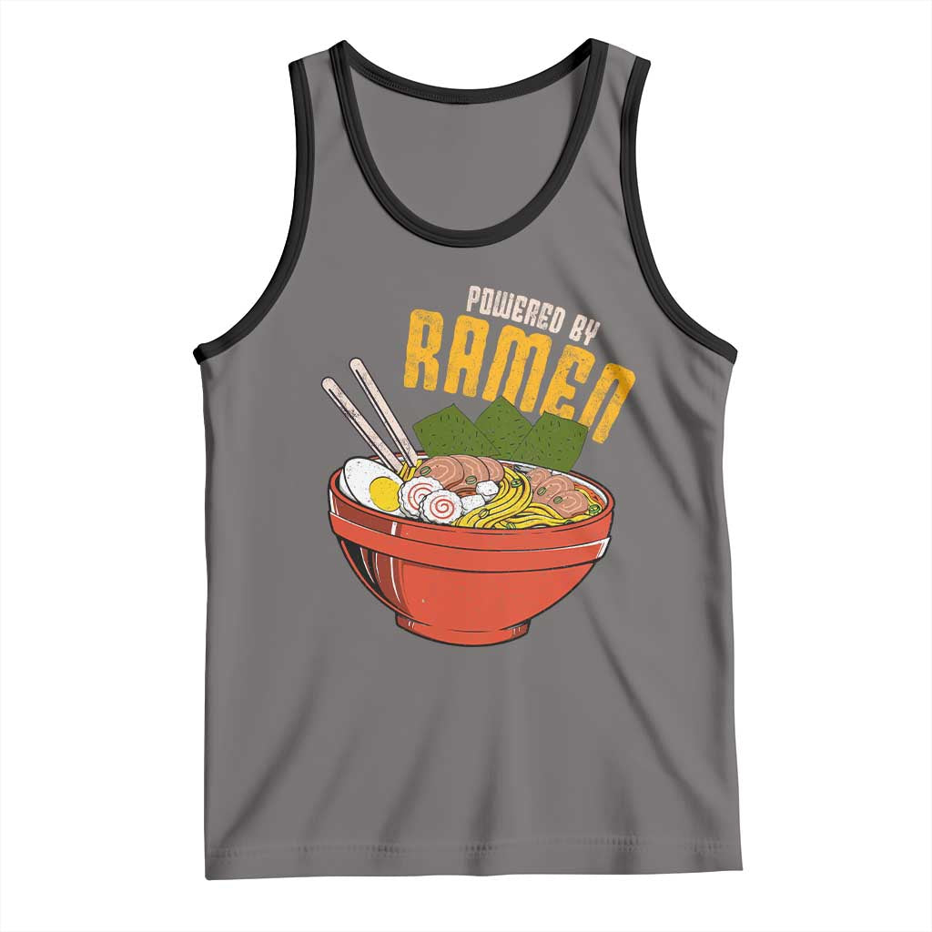 Powered by Ramen Tank Top Japanese Love Anime Noodles - Wonder Print Shop