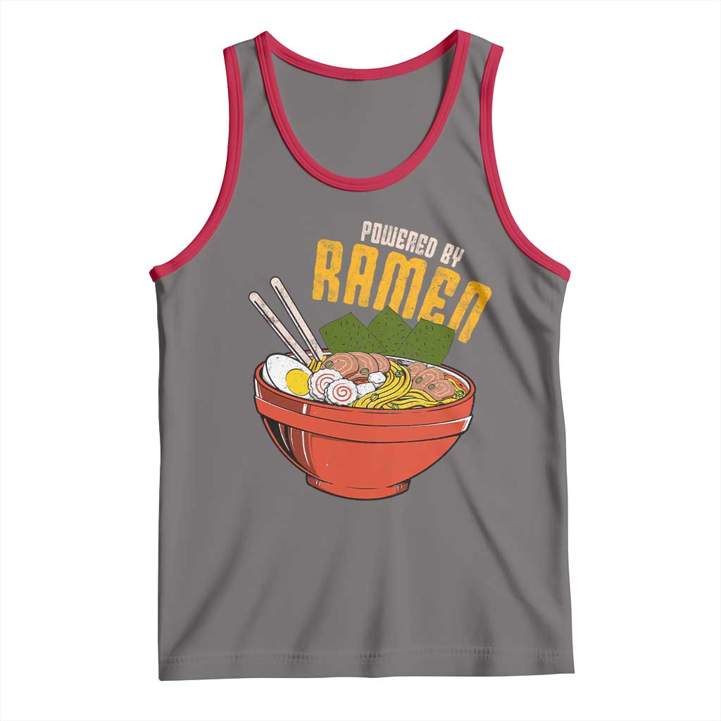 Powered by Ramen Tank Top Japanese Love Anime Noodles - Wonder Print Shop