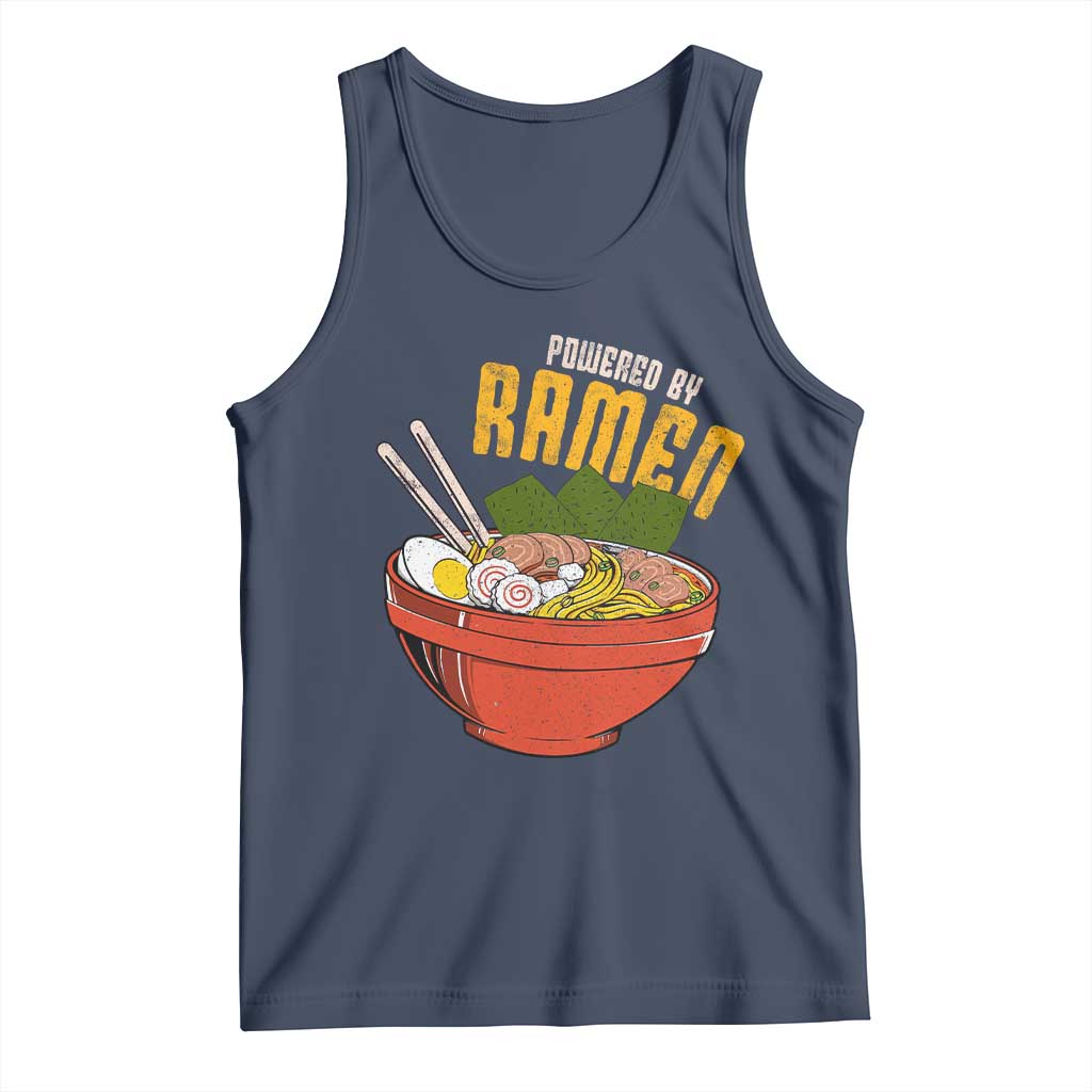 Powered by Ramen Tank Top Japanese Love Anime Noodles - Wonder Print Shop