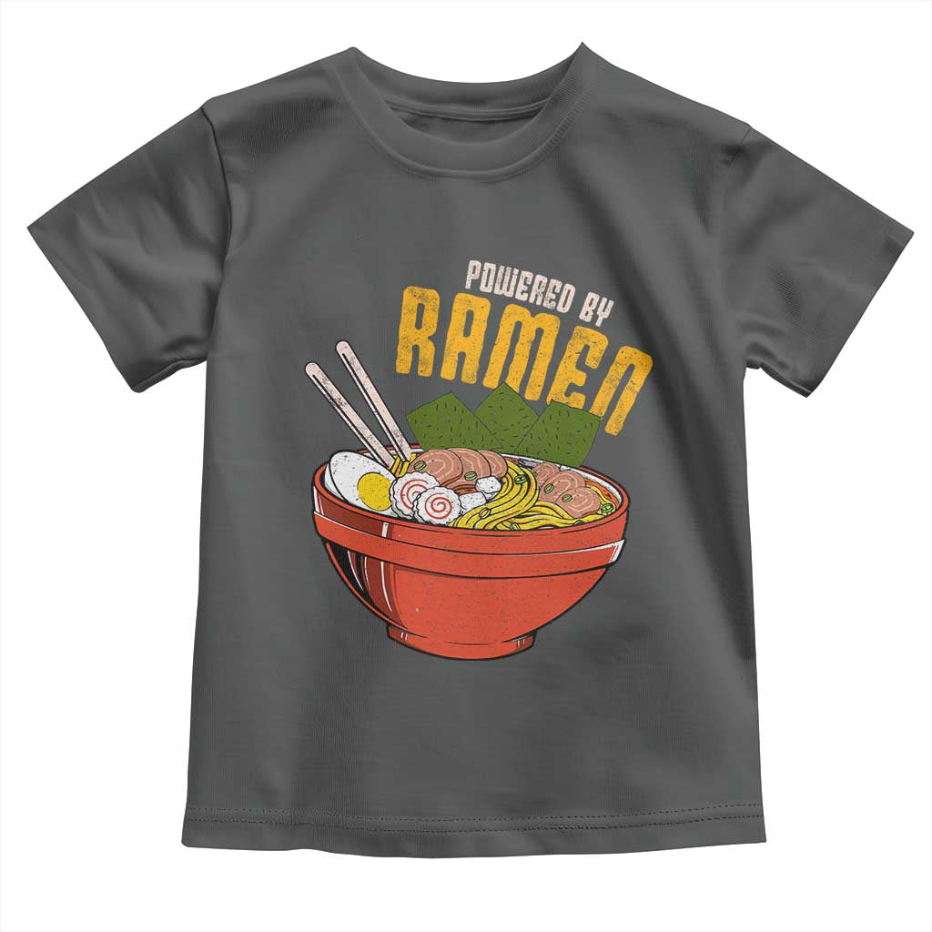 Powered by Ramen Toddler T Shirt Japanese Love Anime Noodles - Wonder Print Shop