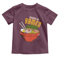 Powered by Ramen Toddler T Shirt Japanese Love Anime Noodles - Wonder Print Shop