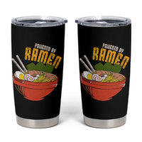 Powered by Ramen Tumbler Cup Japanese Love Anime Noodles - Wonder Print Shop