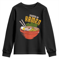 Powered by Ramen Youth Sweatshirt Japanese Love Anime Noodles - Wonder Print Shop
