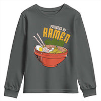 Powered by Ramen Youth Sweatshirt Japanese Love Anime Noodles - Wonder Print Shop