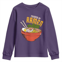 Powered by Ramen Youth Sweatshirt Japanese Love Anime Noodles - Wonder Print Shop