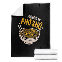 Vietnamese Pho Throw Blanket Funny Vietnam Foodie Food Humor