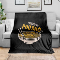 Vietnamese Pho Throw Blanket Funny Vietnam Foodie Food Humor
